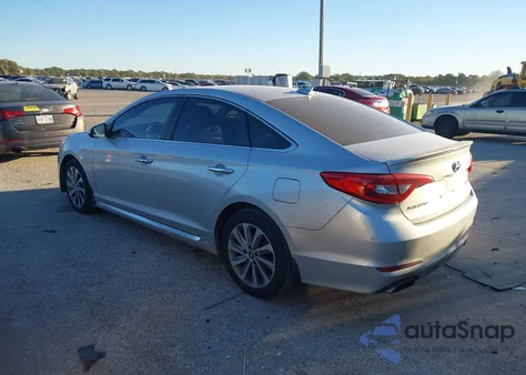 2016 Hyundai Sonata Sport из США, поврежденный, VIN 5NPE34AF9GH315870